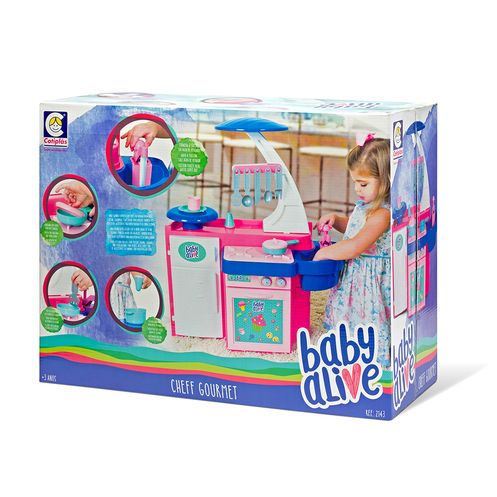 Cozinha infantil baby alive cheff gourmet Clearance